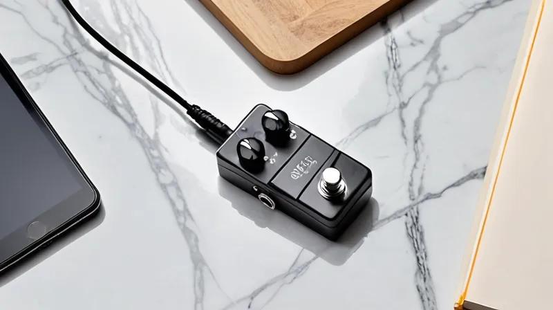 This AI guitar pedal let me roll my own effects