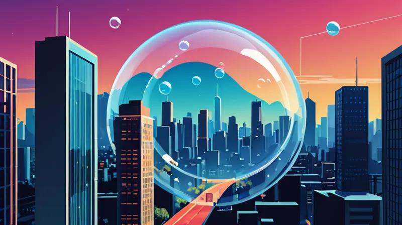 Nadella won’t call it a bubble. He’ll only say how it ends badly.